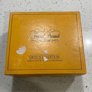 1984 Genius II Edition Trivial Pursuit
